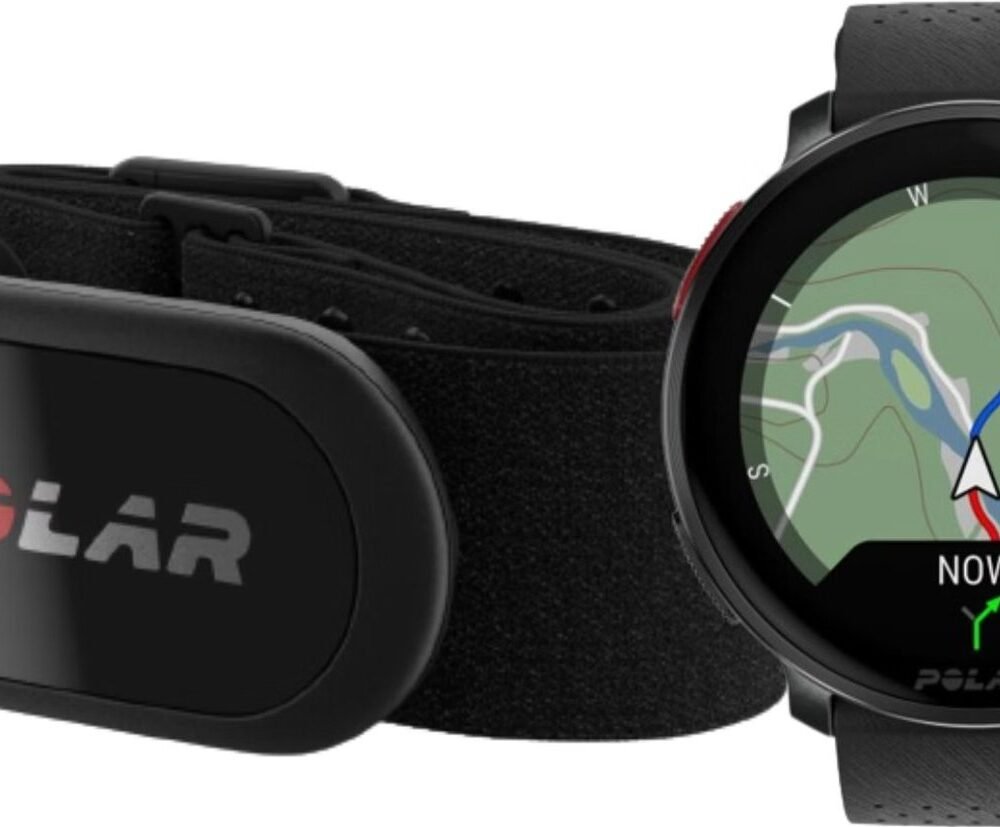 Montre GPS Polar Vantage V3 Noir + Ceinture Cardiaque H10