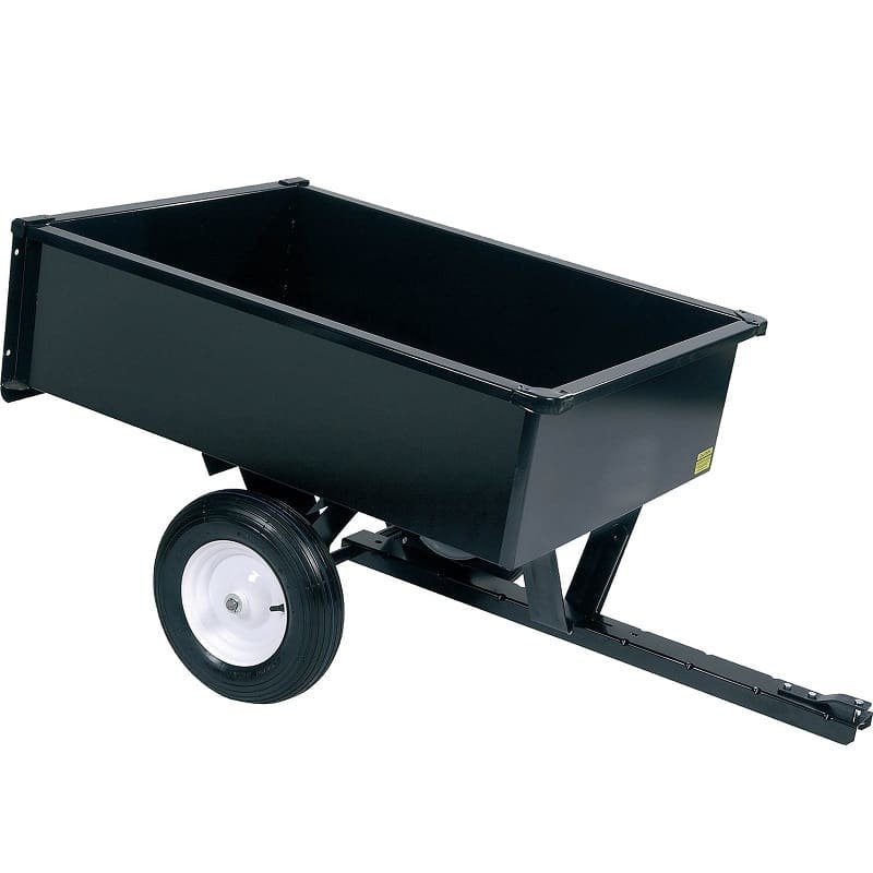 Remorque avec benne basculante - Acier - 300 Kg