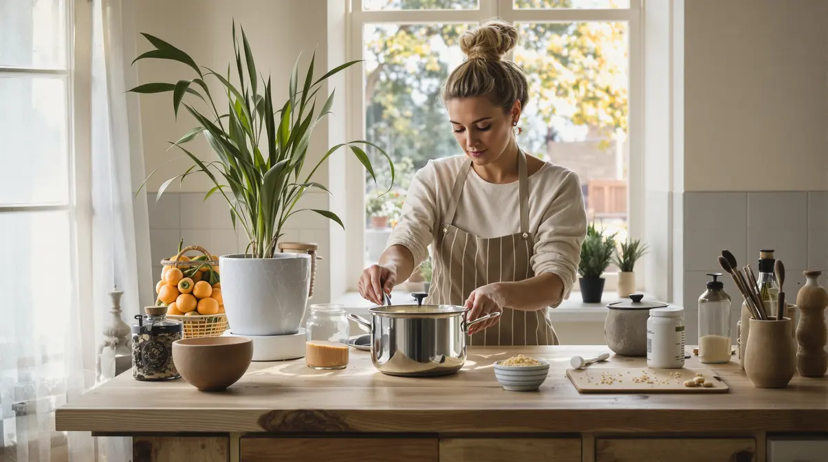 Arrosez vos lys de la paix une fois par mois avec ces 2 produits de cuisine et ils se couvriront de fleurs